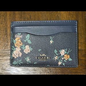 Coach Mini Floral Wallet